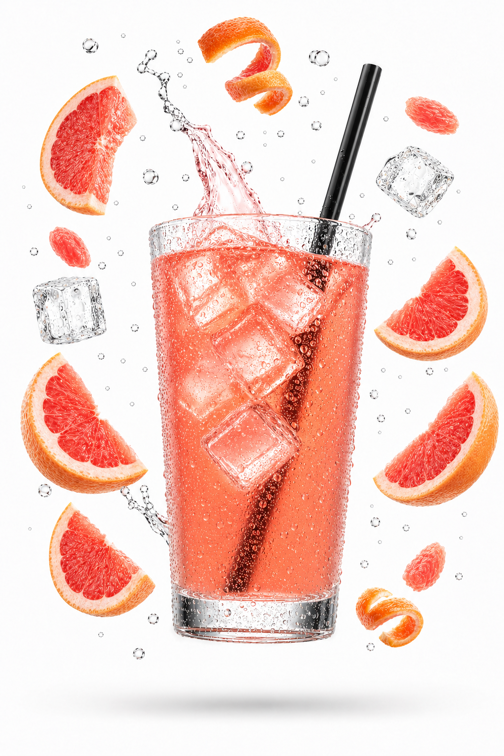 sirop de pamplemousse rose