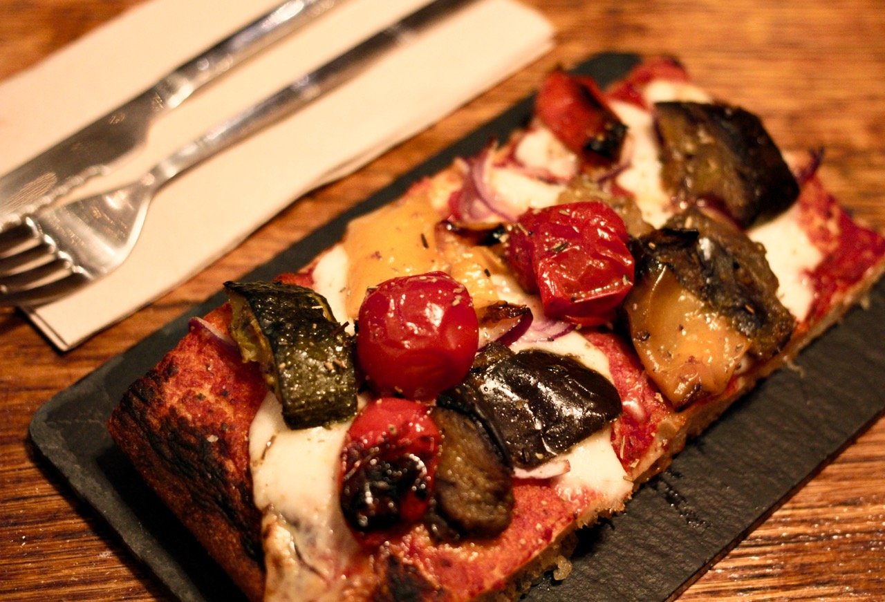 pizza veggie grande