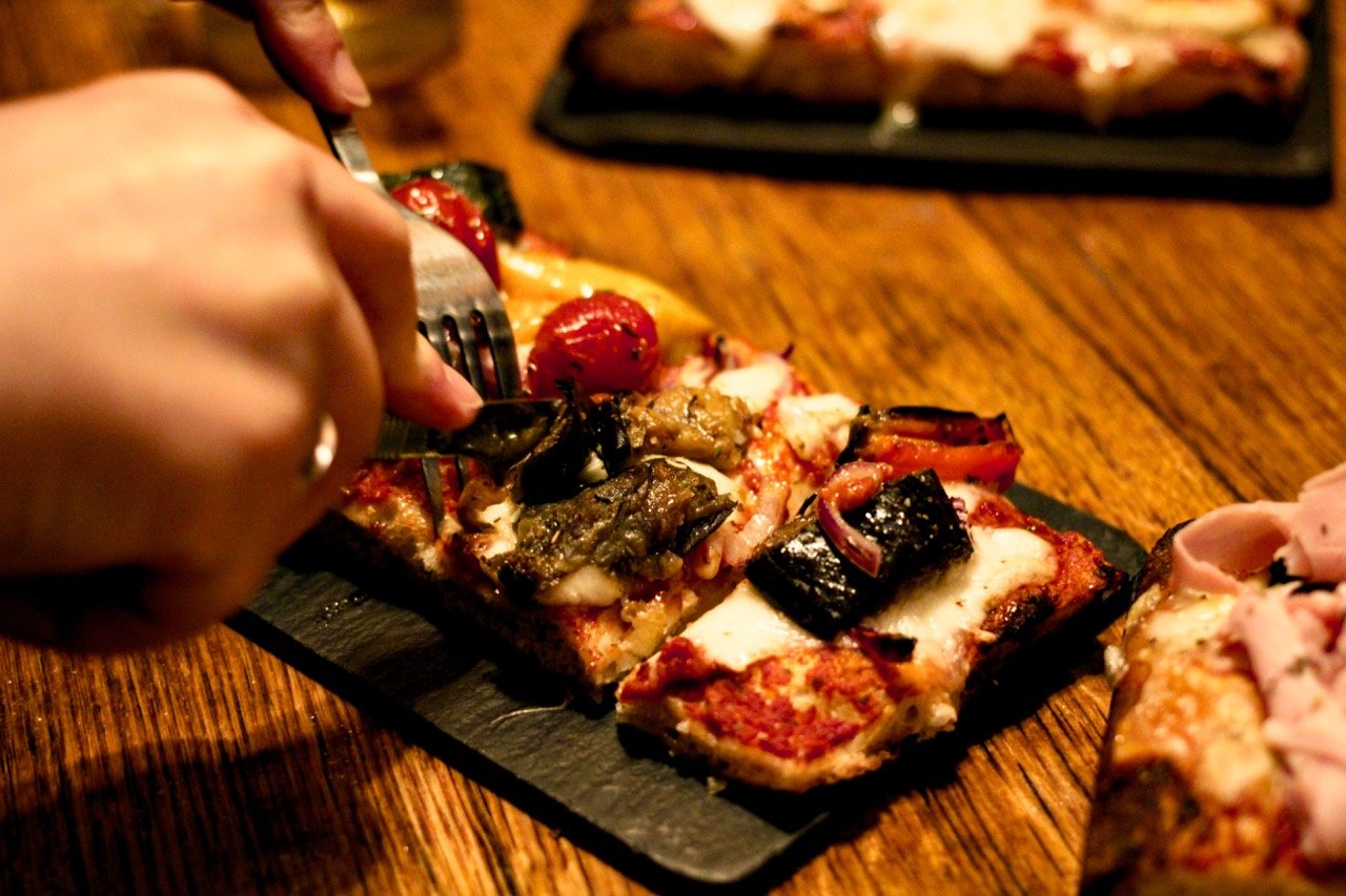 pizzeta veggie grande